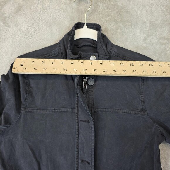 Lucky Brand Jacket Womens Small Utility Button Zip Pockets 7WD3177 Casual - Picture 8 of 13